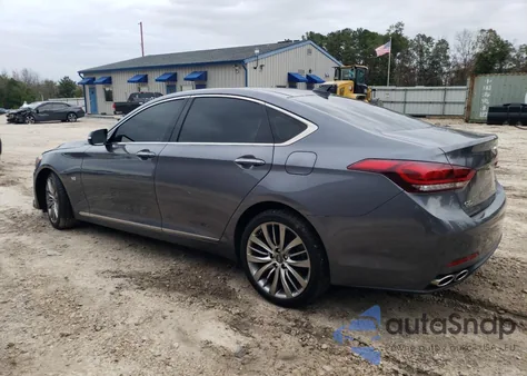 2017 Genesis G80 Ultimate from USA, damaged, VIN KMHGN4JF7HU174836
